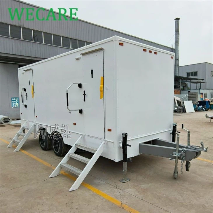 Multiple Stalls Large Luxury Restroom Trailer